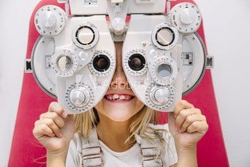 childrens eye check